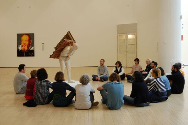 Mindfulness nel museo. L’arte del benessere, MART, Rovereto 2019. Photo Marco Peri