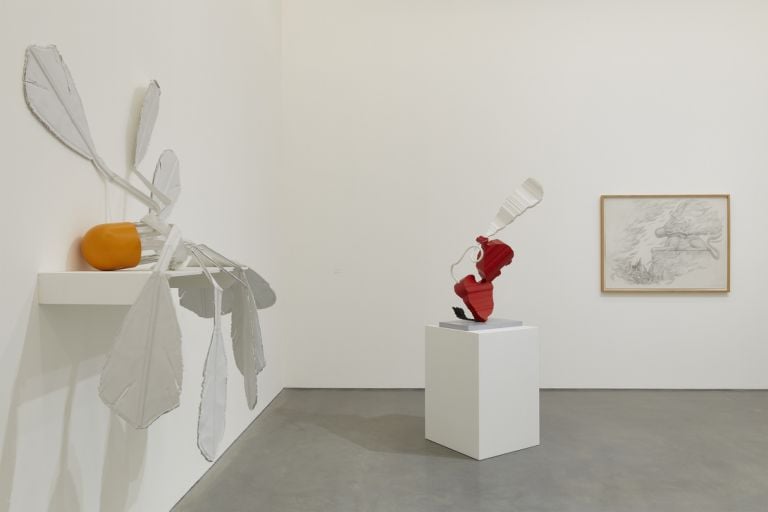 Installation view of Claes & Coosje: A Duet 540 West 25th Street, New York March 26 – May 9, 2021 Photography courtesy of Pace Gallery