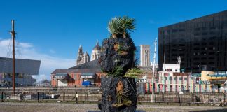 Rashid Johnson, Stacked Heads. Photo Mark McNulty