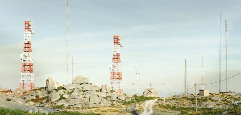 Scenario. Human Domination on Earth (Telecomunication towers at Serra d'Arga). Photo © Karina Castro