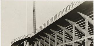 Stadio Artemio Franchi, Torre di Maratona e scala elicoidale. Photo © Ferdinando Barsotti, 1932