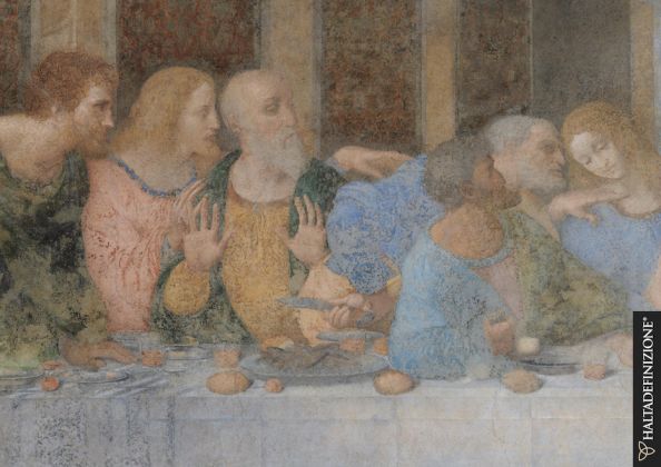 Ultima Cena di Leonardo Da Vinci - Bartolomeo, Giacomo, Andrea, Giuda, Pietro, Giovanni