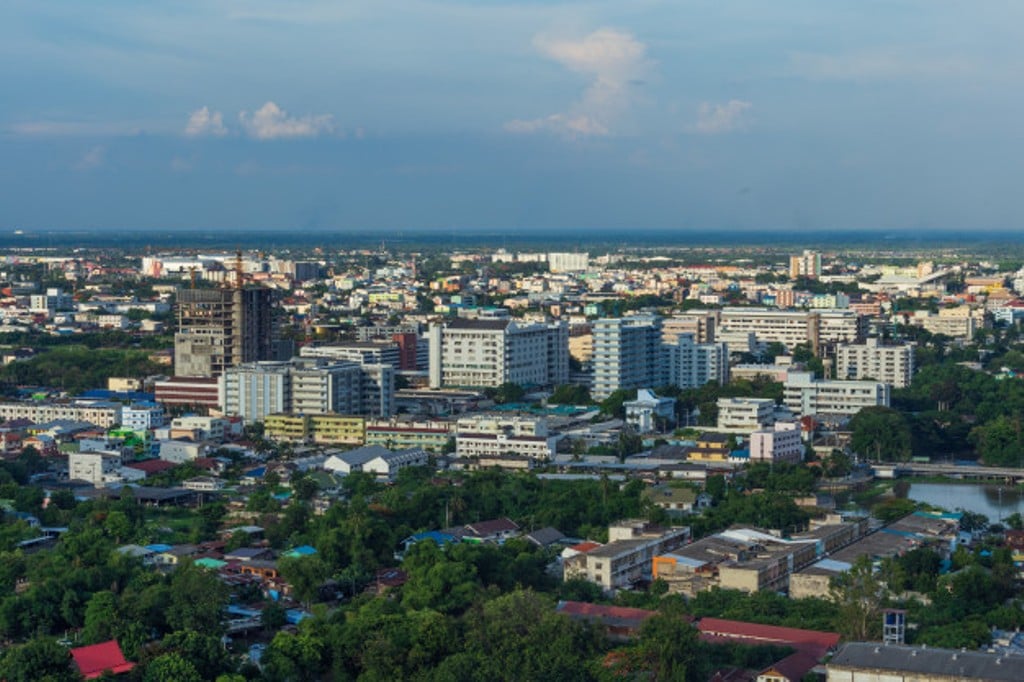 Una veduta della città di Korat