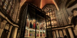 Polittico di Gand in 3D: nel visitor centre della Cattedrale ci si immerge nel dipinto
