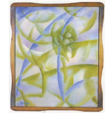 Giacomo Balla, 1918 “Espansione di primavera” Olio su tela 60 x 50,5 cm