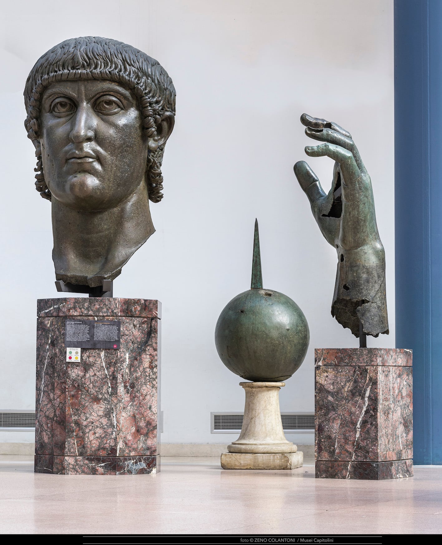 statua colossale di costantino i