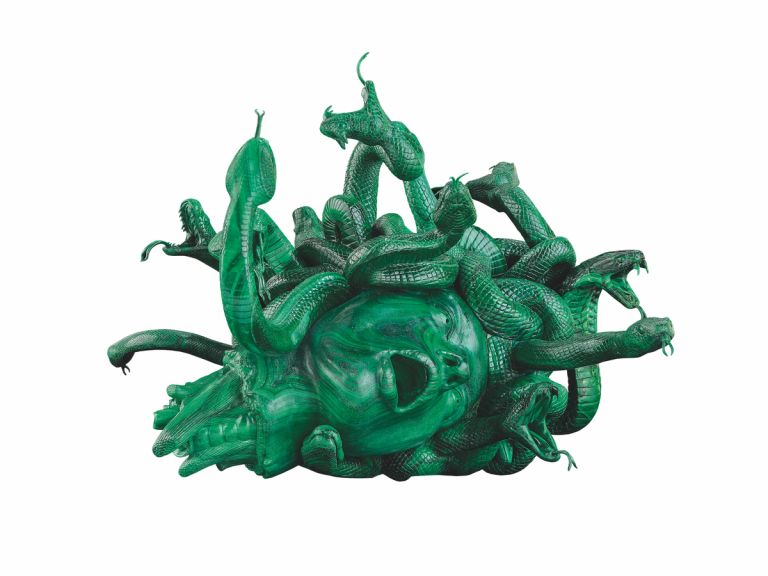 Damien Hirst, The Severed Head of Medusa, 2008