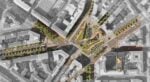 LOC - Loreto open community, progetto di rigenerazione di Piazzale Loreto a Milano. Rendering