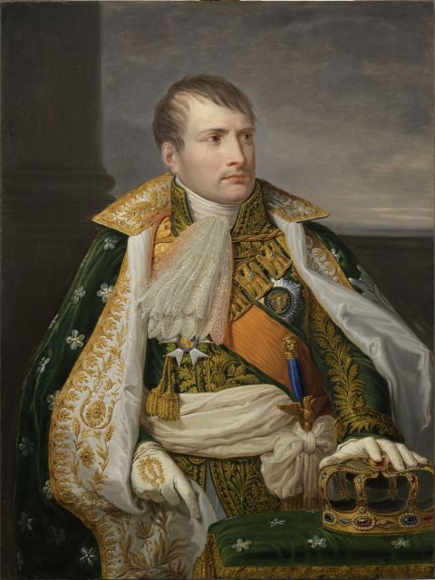 Andrea Appiani, Ritratto a tre quarti di Napoleone in “petit habillement” di re d’Italia, 1805, Brescia, collezione privata