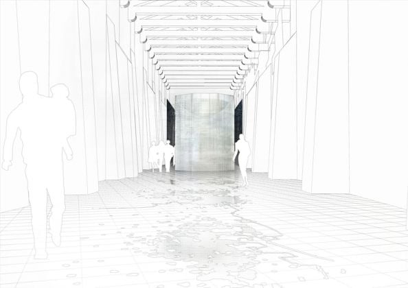 A Roof for Silence, Rendering prospettico © HW architecture