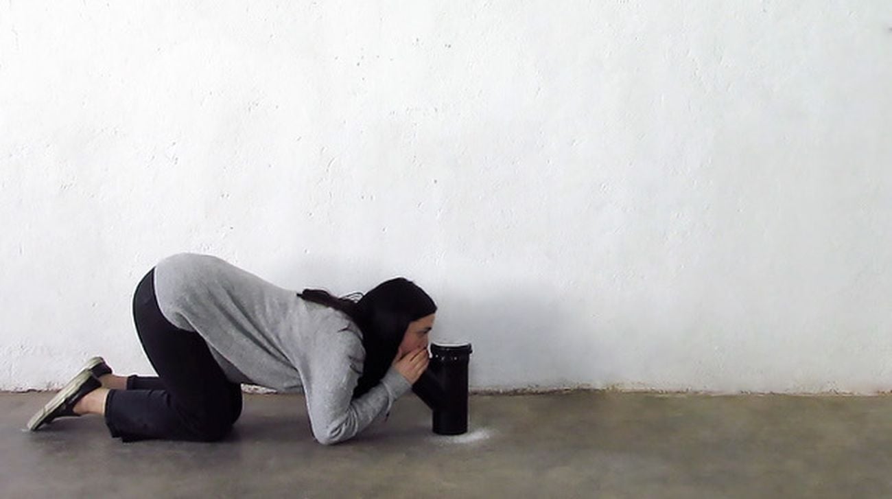 Benedetta Porrini, Risonanza, 2020, performance, 1’14’’