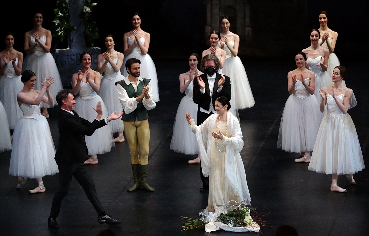 Carla Fracci al Teatro Alla Scala di Milano, courtesy Teatro Alla Scala di Milano