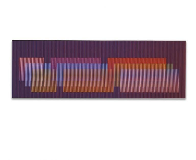 Carlos Cruz Diez, Physichromie N. 2216 A + B, 1988. Collezione Würth © VG Bild Kunst, Bonn 2021