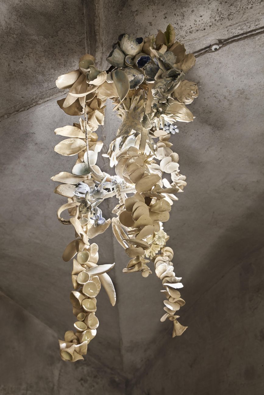 Chiara Camoni, Ipogea, 2021. Courtesy l’artista & Palazzo Bentivoglio, Bologna. Photo © Camilla Maria Santini