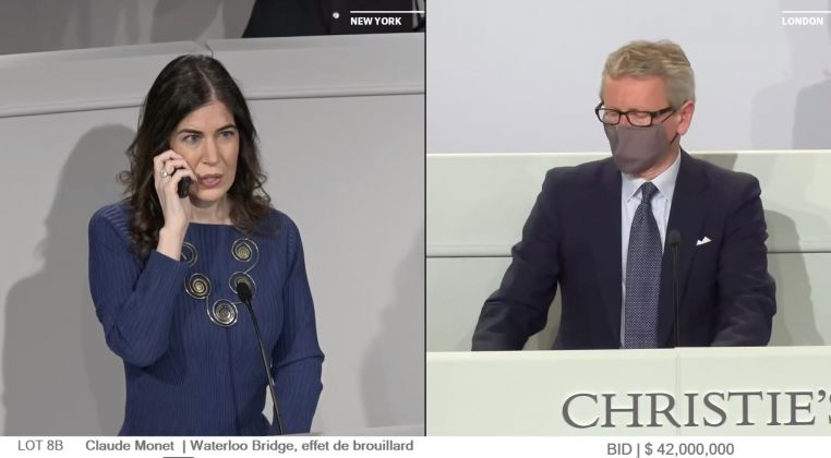 Christie's, Monet venduto per 42 milioni di dollari