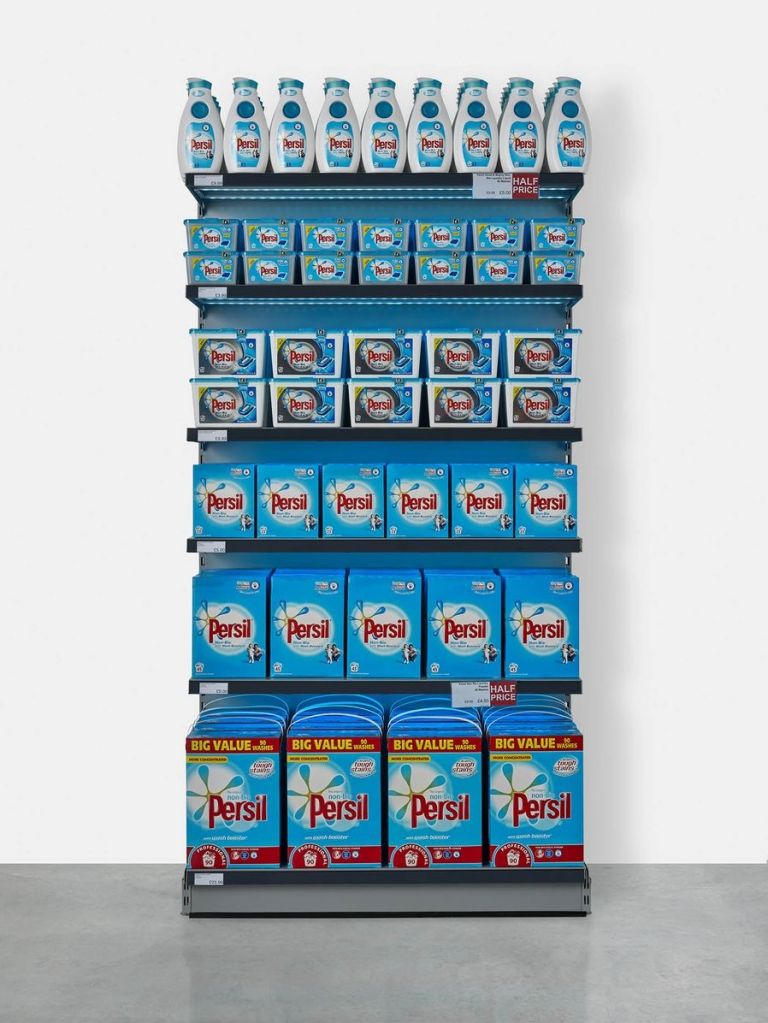 Damien Hirst, Persil, 2015, mixed media, 214x128,5x65 cm. Courtesy the artist & Gagosian