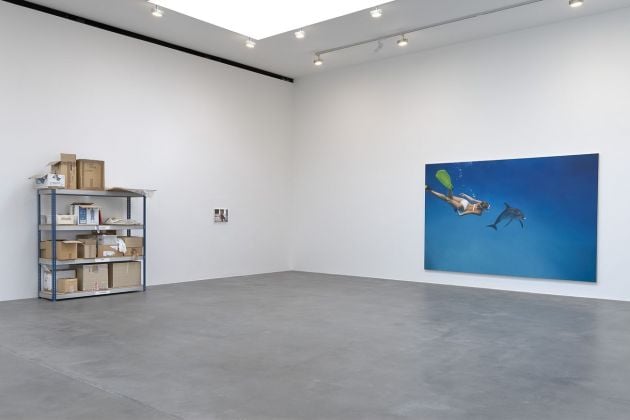 Damien Hirst. Fact Paintings and Fact Sculptures. Exhibition view at Gagosian, Londra 2021