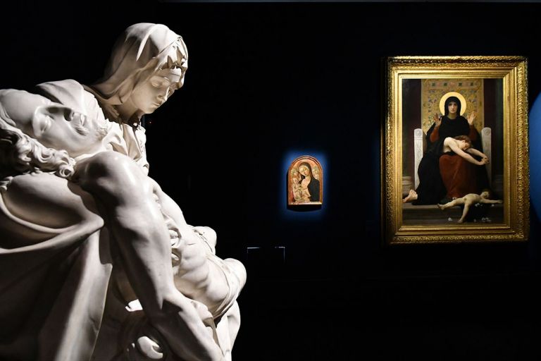 Dante. La visione dell'arte. Exhibition view at Musei San Domenico, Forlì 2021. Photo Fabio Blaco