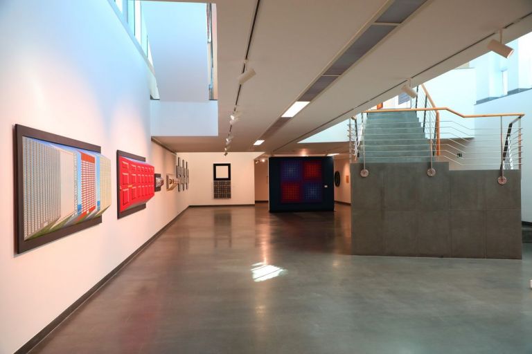 [E]MOTION. Op Art, Arte Cinetica e Light Art nella Collezione Würth. Exhibition view at Art Forum Würth, Capena 2021