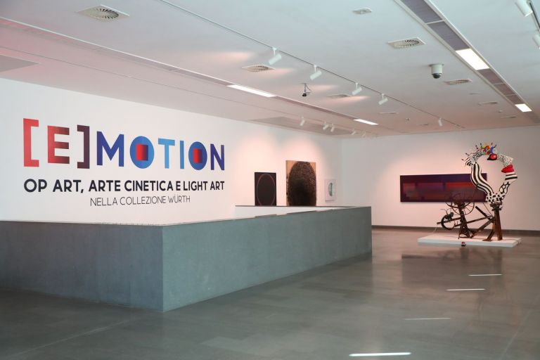 [E]MOTION. Op Art, Arte Cinetica e Light Art nella Collezione Würth. Exhibition view at Art Forum Würth, Capena 2021