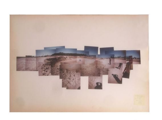 Enric Miralles, Pabellón de Básquet de Huesca, 1990 94, collage. Courtesy Fundació Enric Miralles