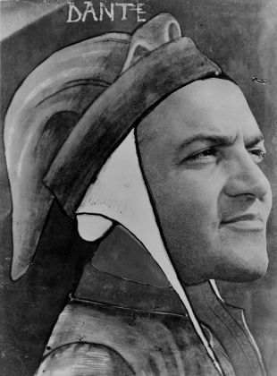 Fellini Dante. Photocollage di Davide Minghini Biblioteca Gambalunga Rimini
