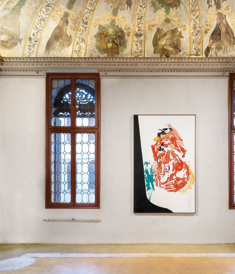 Georg Baselitz. Archinto. Exhibition view at Museo di Palazzo Grimani, Venezia 2021. Artwork © Georg Baselitz. Photo Matteo De Fina. Courtesy Gagosian