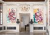 Georg Baselitz. Archinto. Exhibition view at Museo di Palazzo Grimani, Venezia 2021. Artwork © Georg Baselitz. Photo Matteo De Fina. Courtesy Gagosian