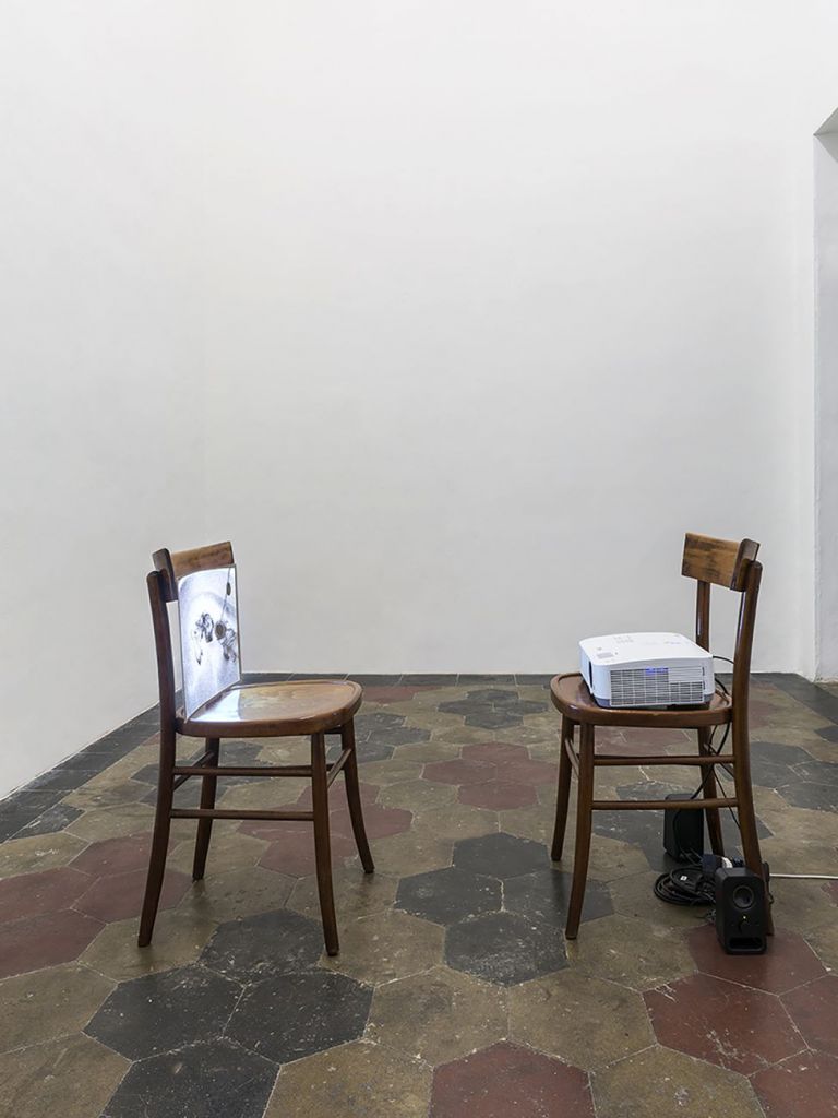 Gernot Wieland. ...like ink in milk. Exhibition view at Quartz Studio, Torino 2021