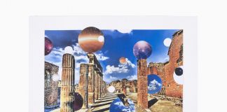 Giulio Paolini, Senza titolo (Pompei), 2021, matita e collage su carta, cm 35x50. Photo Luca Vianello, Torino. Courtesy Alfonso Artiaco, Napoli