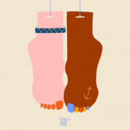 Hang Up The Feet inspired by Feet (socks), Louise Bourgeois by Cecilia Sammarco