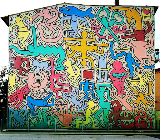 Keith Haring, Tuttomondo, 1990