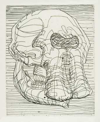 Henry Moore, Elephant Skull, Plate E, 1969 70. Photo Henry Moore Archive