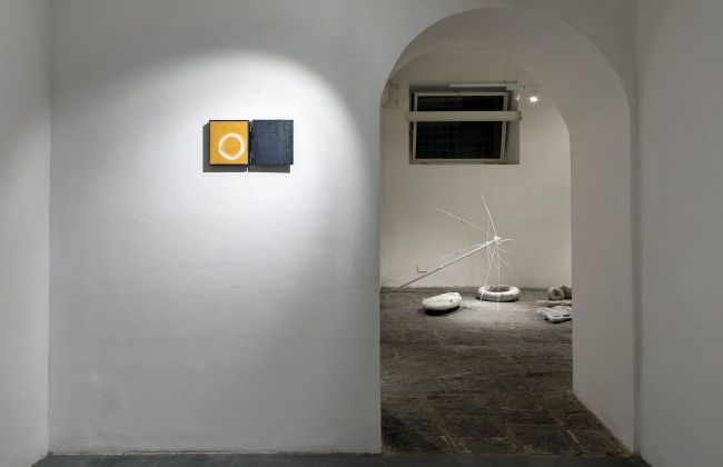 Iacopo Pinelli. Sui corpi galleggianti. Exhibition view at Shazar Gallery, Napoli 2021