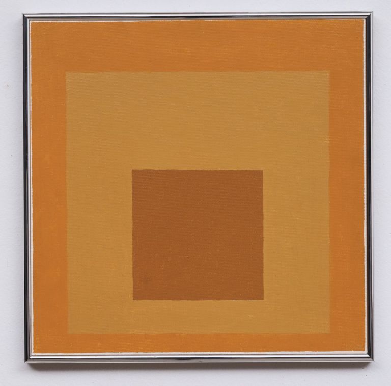 Josef Albers, Omaggio al Quadrato, 1964. Collezione Würth © The Josef and Anni Albers Foundation VG Bild Kunst, Bonn 2021. Photo Volker Naumann