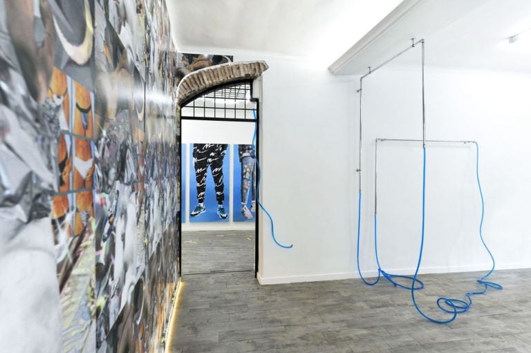 Luca Grimaldi | Fabio Ranzolin. Quello che non ricordi diventi. Exhibition view at White Noise Gallery, Roma 2021
