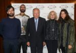 Renato Leotta, Tomaso De Luca, Nicola Bulgari, Giovanna Melandri and Giulia Cecnci The Maxxi Bulgari Prize on October 01, 2019 in London, England. (Photo by Tristan Fewings/Getty Images for Maxxi)