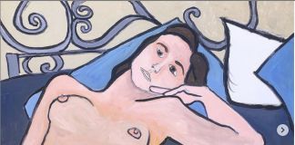Mirko Leuzzi, Elogio alla nuova femminilità, 80x90 cm