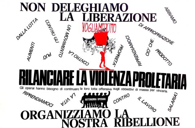 Nanni Ballestrini, La violenza proletaria, 1975 2017