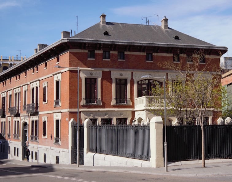 Palacio Santa Bárbara Madrid sede Drawing Room