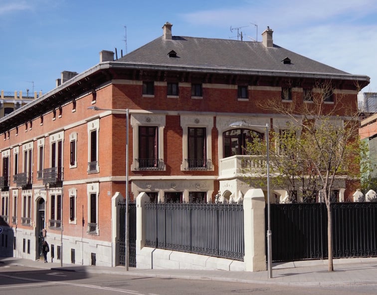 Palacio Santa Bárbara Madrid sede Drawing Room