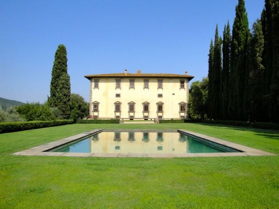 Piero Porcinai, Giardino di Villa I Collazzi, piscina, Firenze, 1938 41. Courtesy Paola Porcinai