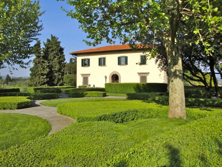 Piero Porcinai, Giardino di Villa Il Roseto, giardino pensile, Firenze, 1961 65. Courtesy Paola Porcinai