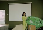 Rachele Maistrello, Green Diamond (factory - 1998-1999), 2019, C-print on Fujii Crystal Archive paper, aluminium glass