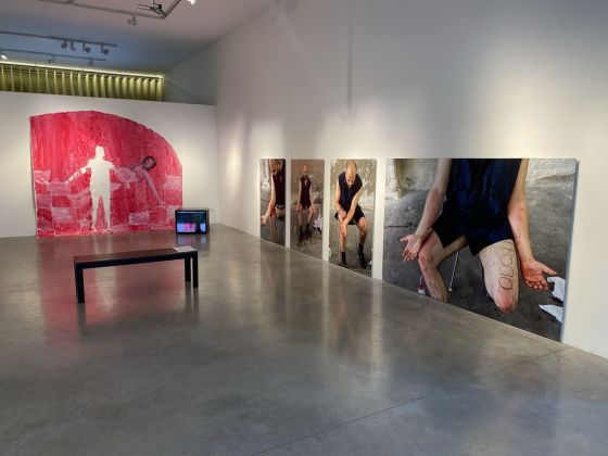 Ruben Montini. Lame. Exhibition view at Prometeo Gallery di Ida Pisani, Milano 2021