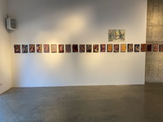 Ruben Montini. Lame. Exhibition view at Prometeo Gallery di Ida Pisani, Milano 2021