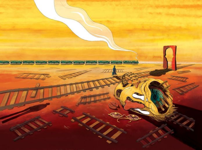 Salvatore Vivenzio & Fabio Iamartino – Il treno di Dalí (Shockdom, Milano 2021)