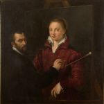 Sofonisba Anguissola (?), Bernardino Campi (?) ritrae Sofonisba Anguissola