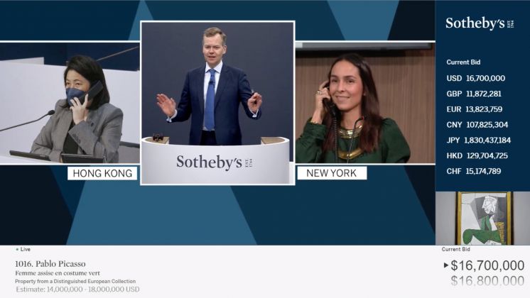 Sothebys Picasso battuto a 16 milioni di dollari