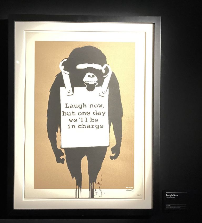 The Art of Banksy, Londra, installation view